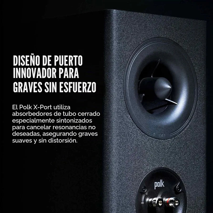 Monitores High End Polk Reserve R200 con Stands Originales