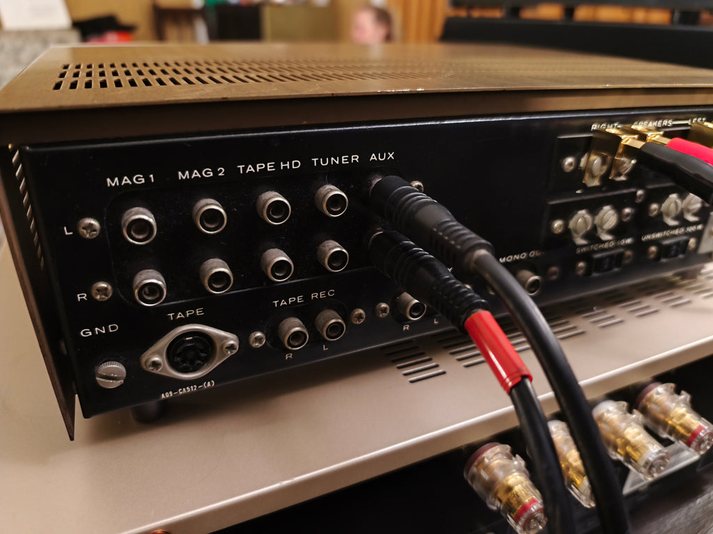 Amplificador integrado vintage KENWOOD TK-250