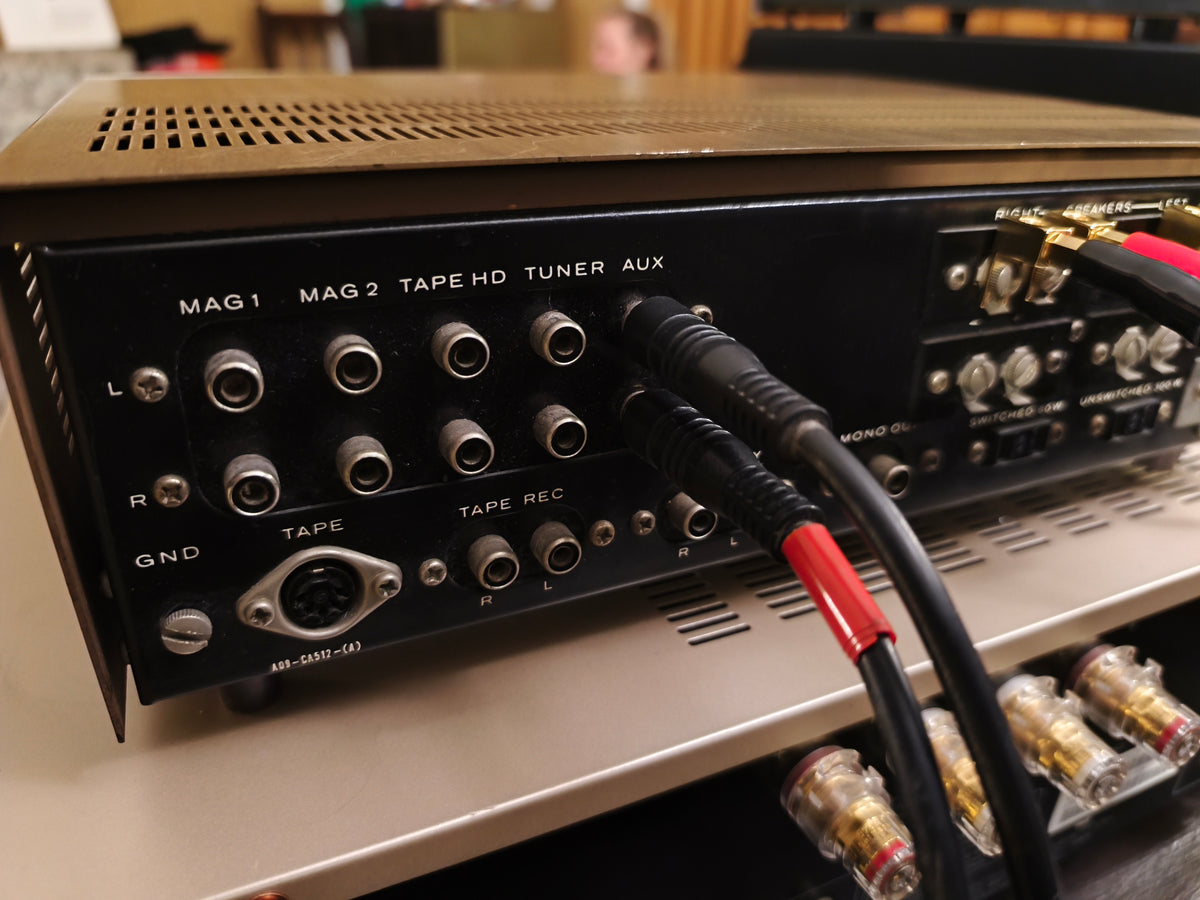 Amplificador integrado vintage KENWOOD TK-250