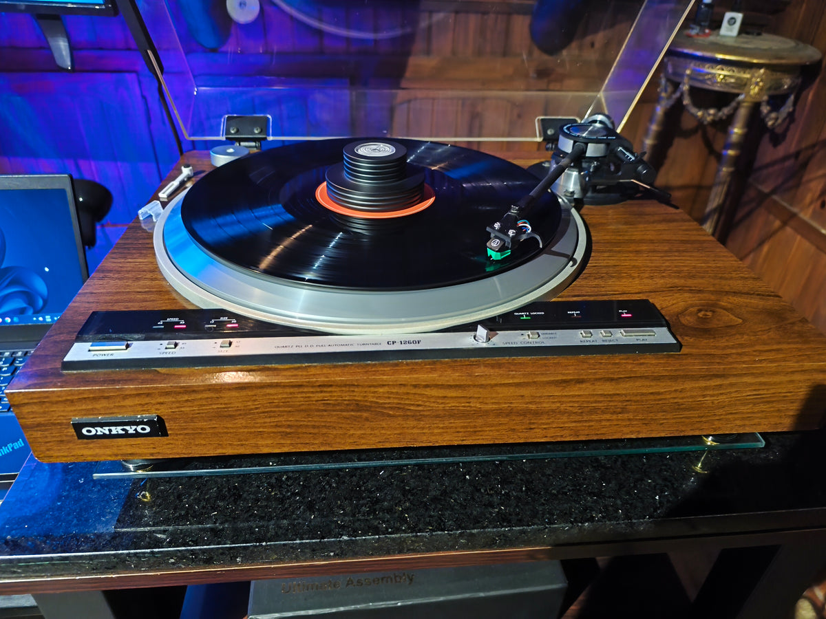 Tocadiscos vintage ONKYO CP 1260F