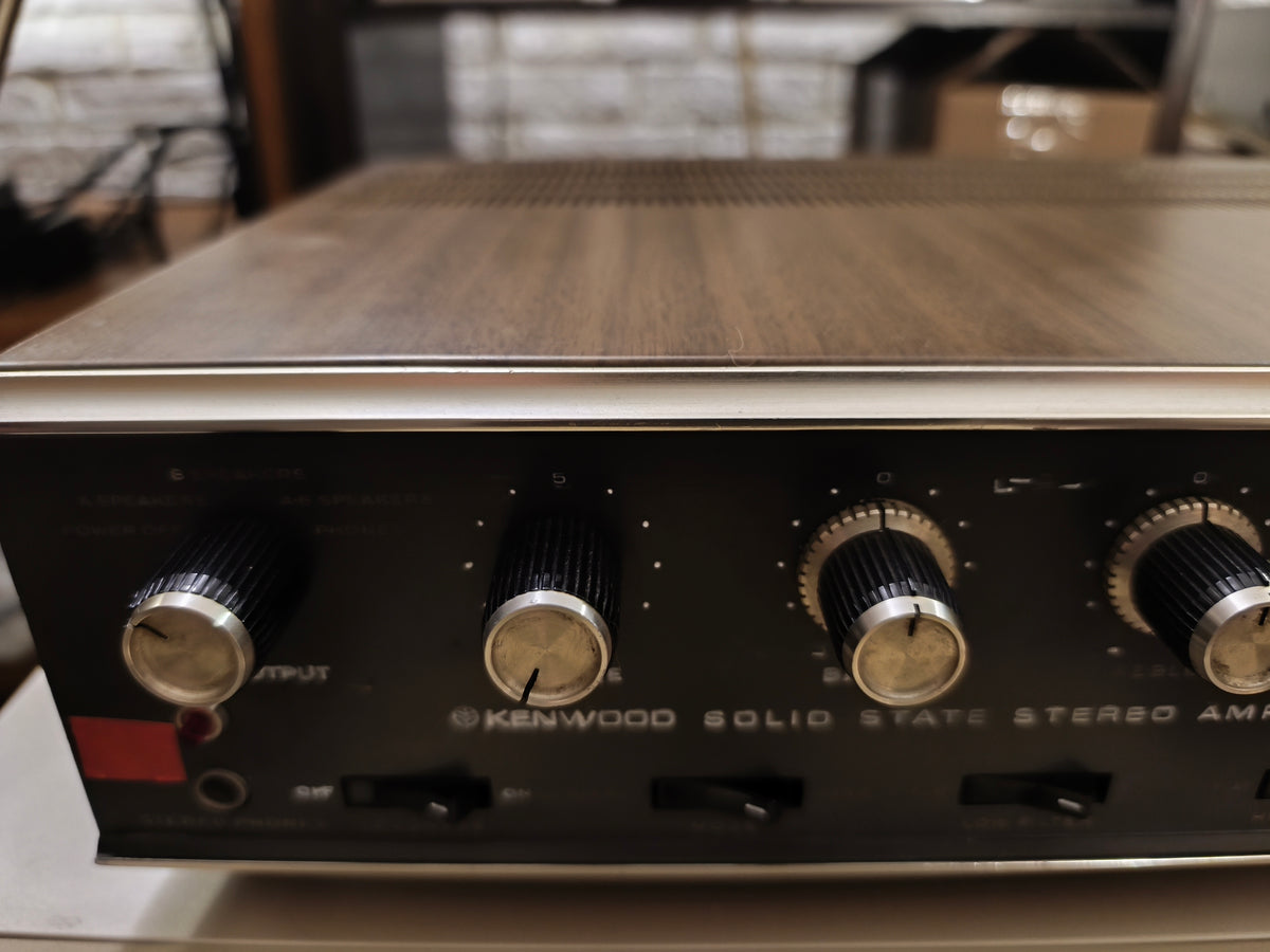 Amplificador integrado vintage KENWOOD TK-250
