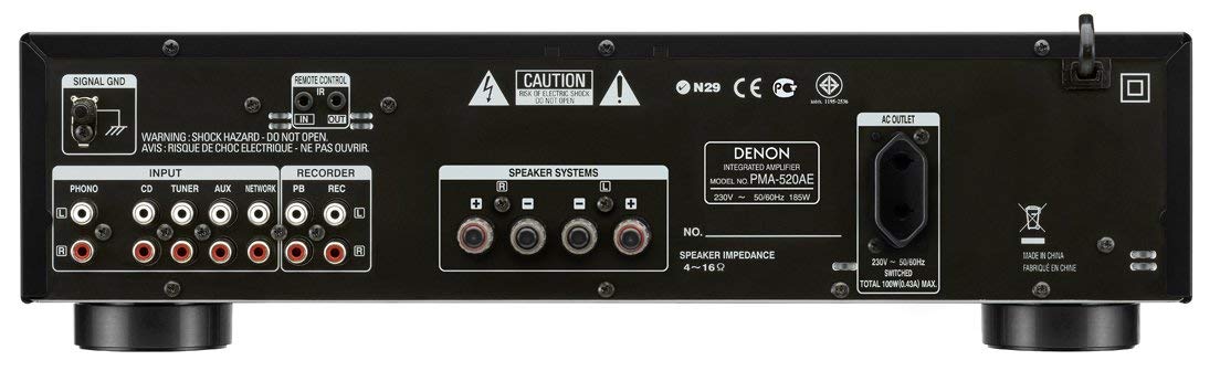 Amplificador integrado DENON PMA 520 AE