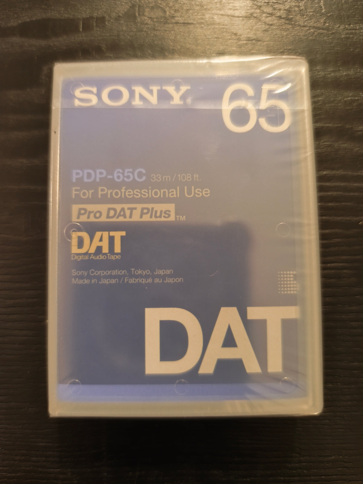 Lote de 10 Casettes DAT NUEVOS
